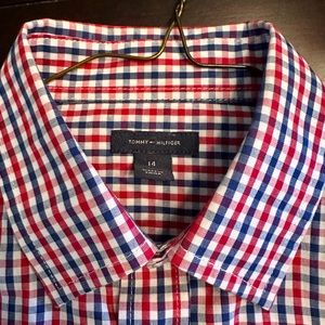 Boys Tommy Hilfiger button down shirt
